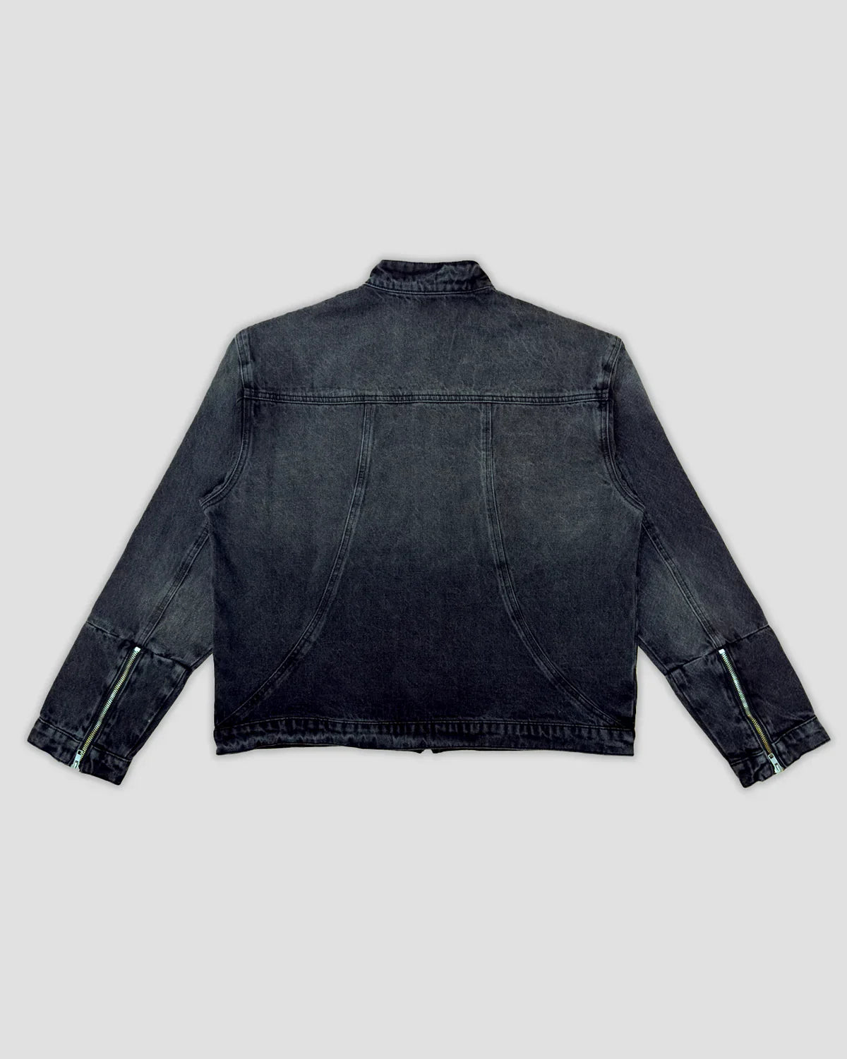 “DENIM ZIPPER” JACKET