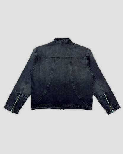 “DENIM ZIPPER” JACKET