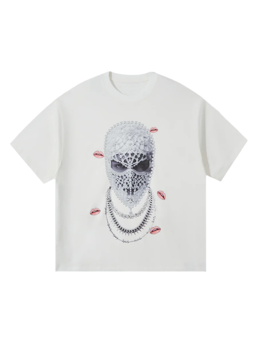 “MASK MAN” T-SHIRT - AMESSIO