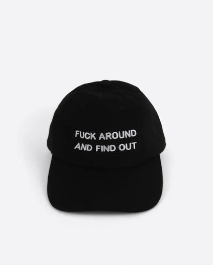“FUCK AROUND” CAP - AMESSIO