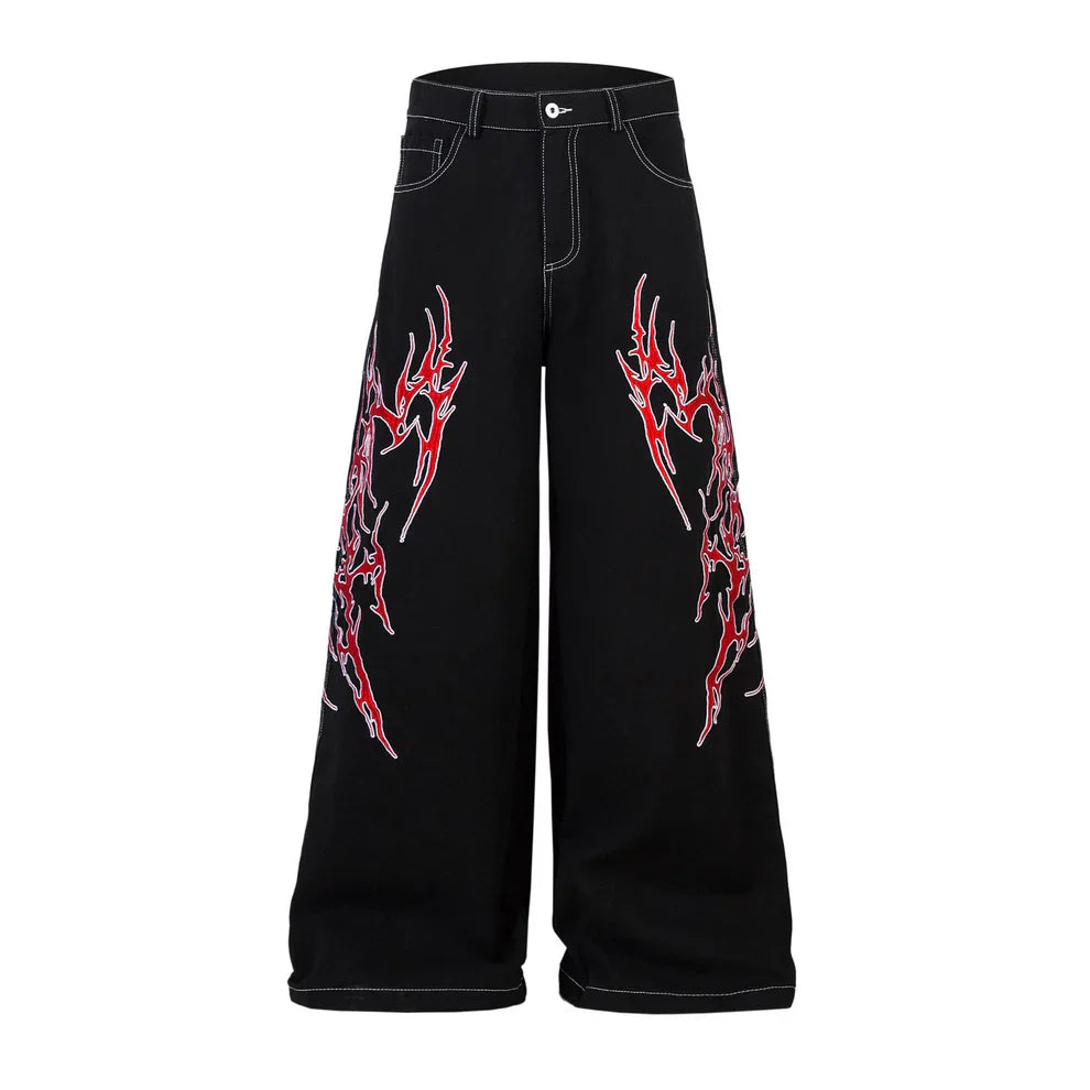 “GRUNGE” UTILITY JEANS