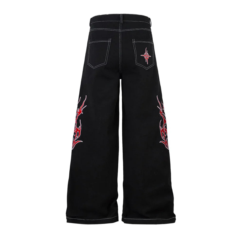 “GRUNGE” UTILITY JEANS