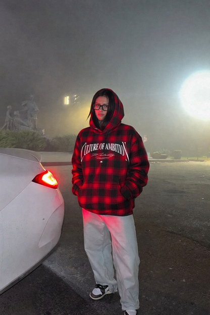 “CHECKED” HOODIE